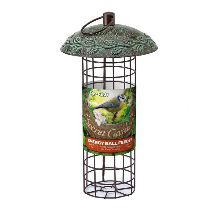 Peckish Wild Bird Care Secret Garden Energy Fat Ball Feeder