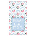 Soiree Sisters Please Leave Rose Guest Napkins