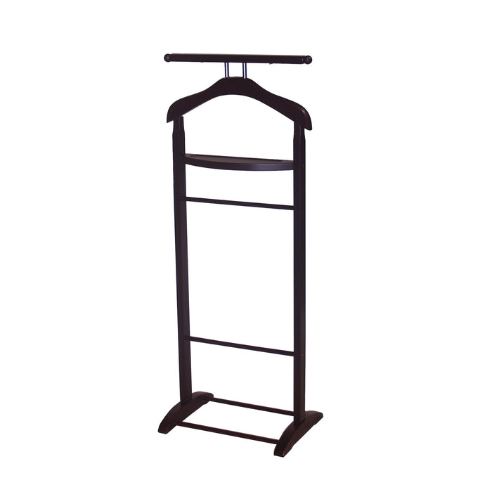 Proman Products - VL17014 Knight Valet Sand, 18" x 12" x 43.5", Walnut