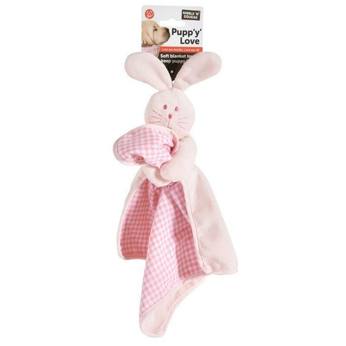 Puppy Love Soft Blanket | Dog Comforter Toy
