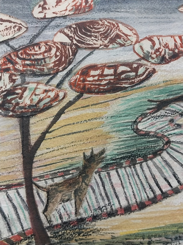"Red Leaves" by Stephanie Copoulos-Selle