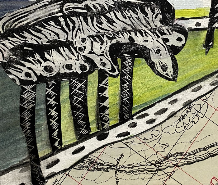 "Road Map" by Stephanie Copoulos-Selle