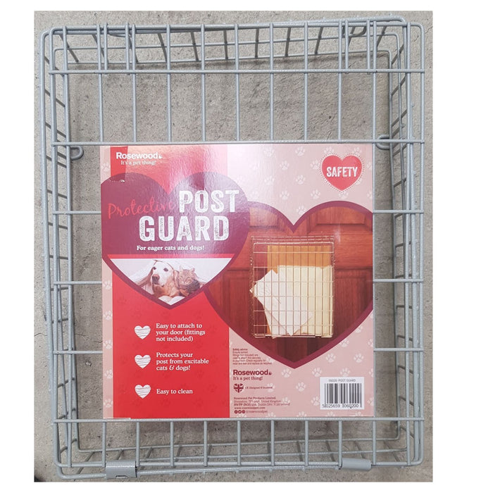 Rosewood | Steel Wire Post Guard | Letterbox Cage