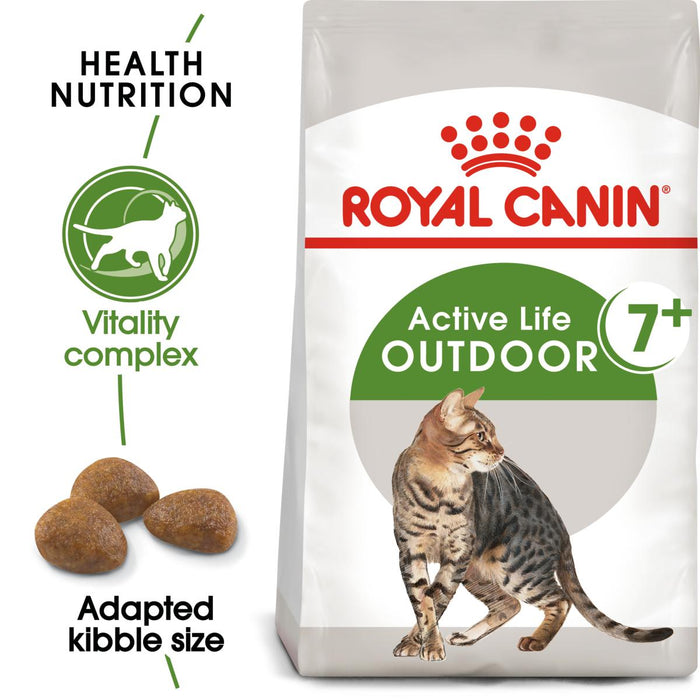 Royal Canin | Feline Health Nutrition | Dry Cat Food | Active Life Mature Outdoor 7+