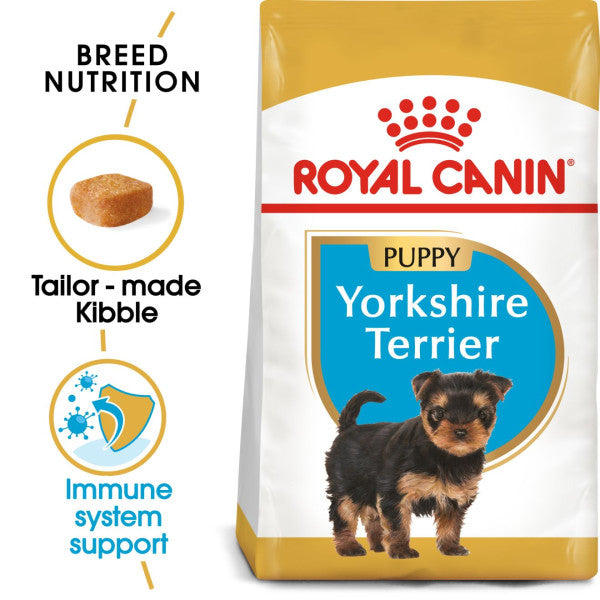 Royal Canin Yorkshire Terrier Junior Breed Health Nutrition Dry Dog Food