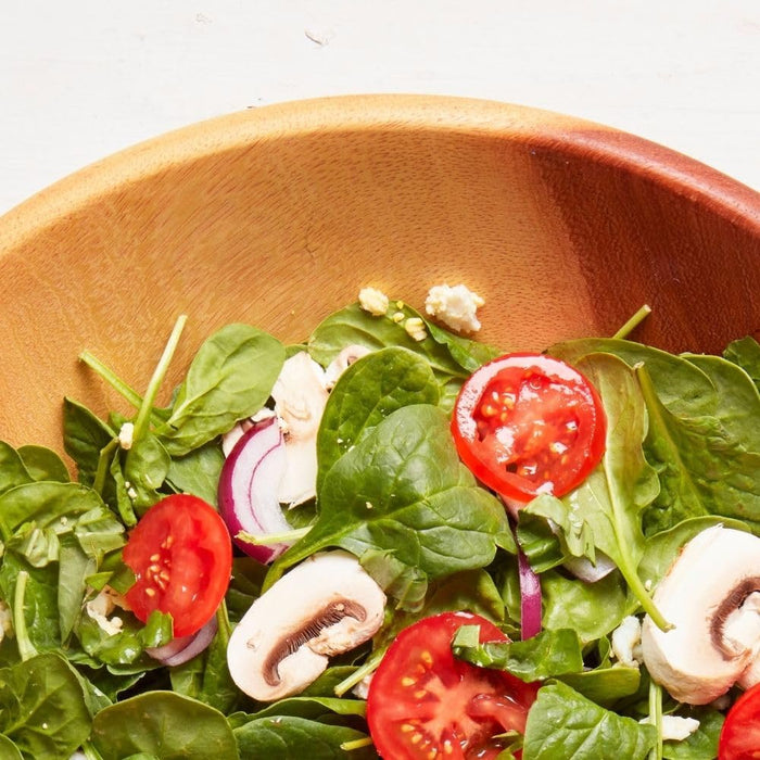 Rustic Wood Bowls for Serving Salads (Medium (11-12"))