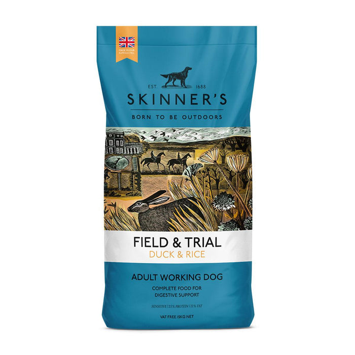 Skinners Field & Trial Hypoallergenic Duck & Rice Dry Working Dog Food
