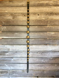 Sleigh Bells - Newly Made 64 inch black leather strap of 15 Bells