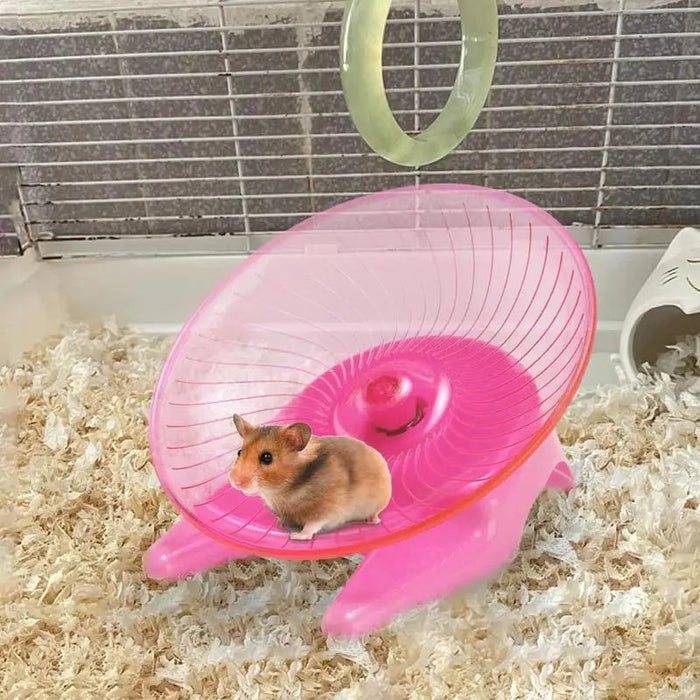 Small 'n' Furry | Small Pet Toy | Flying Fly'n' Saucer Wheel