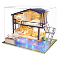 Spilay DIY Miniature House Kit for Adults, Miniature Dollhouse Kit