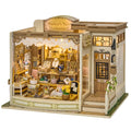 Spilay DIY Miniature House Kit for Adults, Miniature Dollhouse Kit