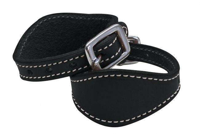 Stitched Leather Stirrup Hobbles