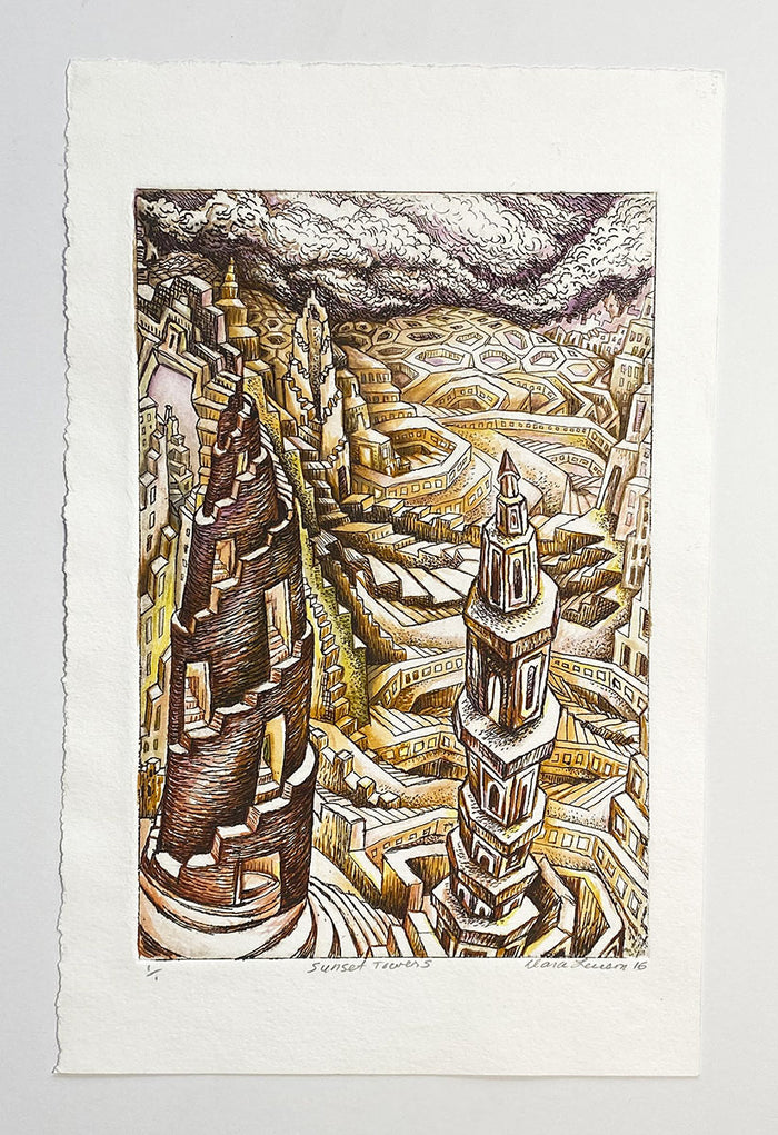 "Sunset Towers" by Dara Larson