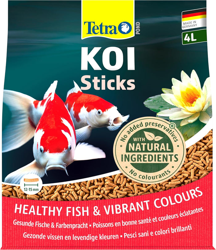 Tetra Pond Koi Sticks 650g | Complete Daily Food for Koi