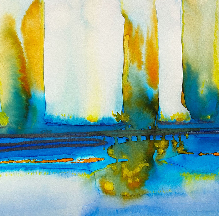 "Thwaites Reflections" by Ann Hetzel