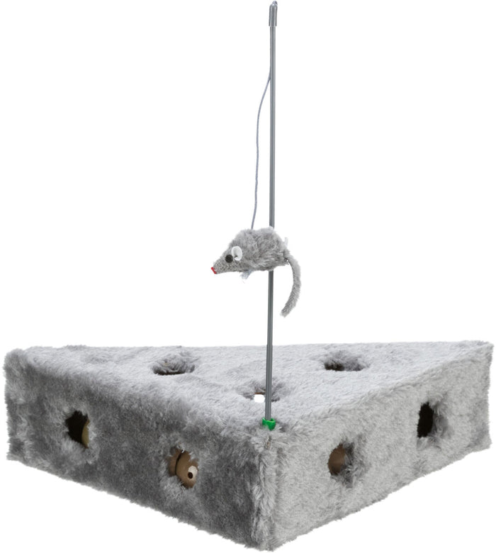 Trixie | Cats Cheese With Dangling Toy And 3 Balls | 36x8x26cm