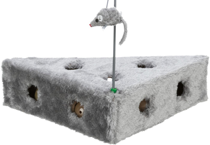 Trixie | Cats Cheese With Dangling Toy And 3 Balls | 36x8x26cm