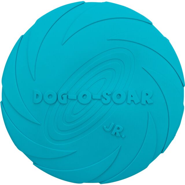 Trixie | Dog Sports Toy | Natural Rubber Disc Frisbee Roller