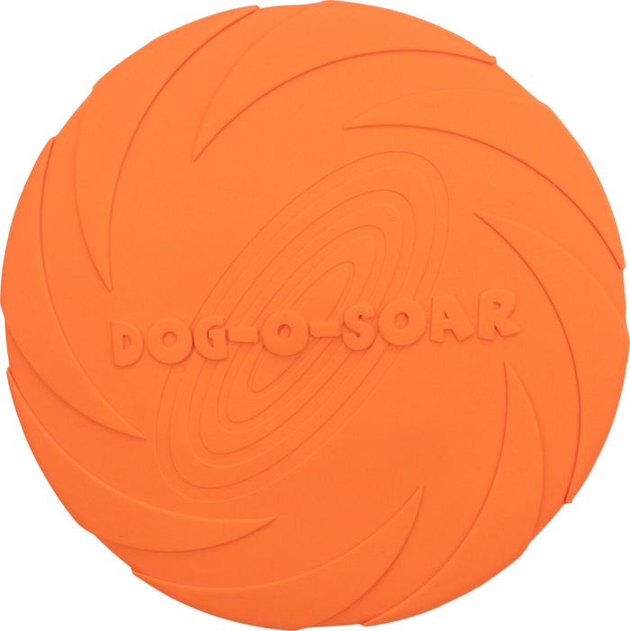 Trixie | Dog Sports Toy | Natural Rubber Disc Frisbee Roller