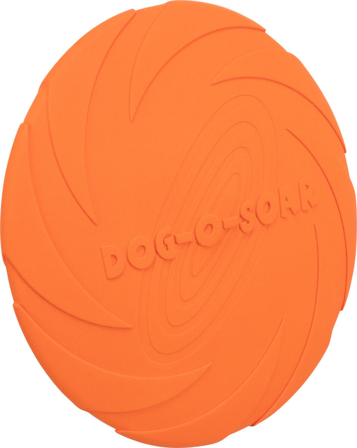 Trixie | Dog Sports Toy | Natural Rubber Disc Frisbee Roller
