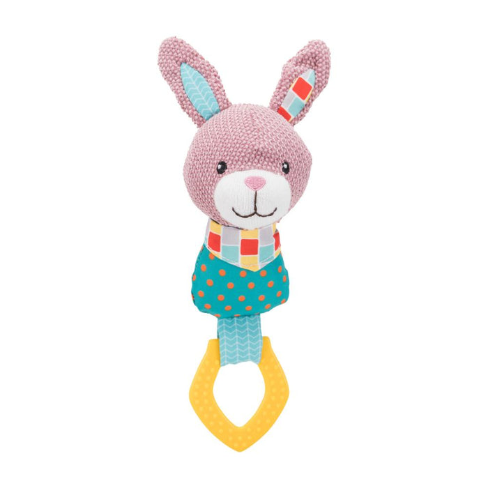 Trixie | Junior Bunny Plush & Chewy with Squeak | Puppy Toy