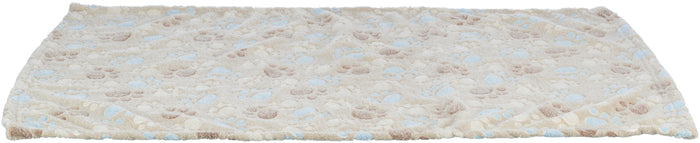 Trixie Laslo Fleece Blanket Beige 75x50cm | Cosy Pet Dog Cat Bed Throw