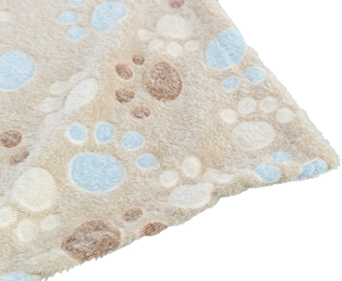 Trixie Laslo Fleece Blanket Beige 75x50cm | Cosy Pet Dog Cat Bed Throw