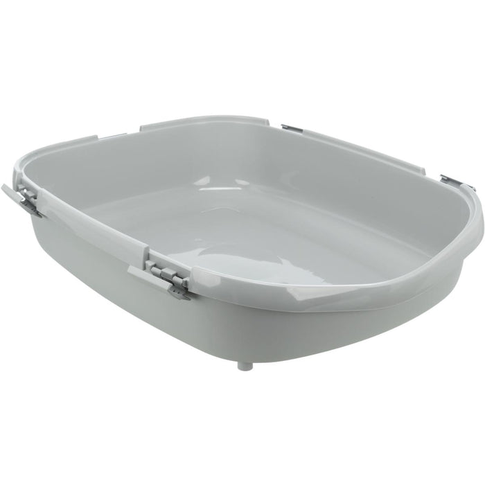 Trixie Primo XXL Large Cat Litter Tray with Rim | Spacious & Hygenic Jumbo Litter Box