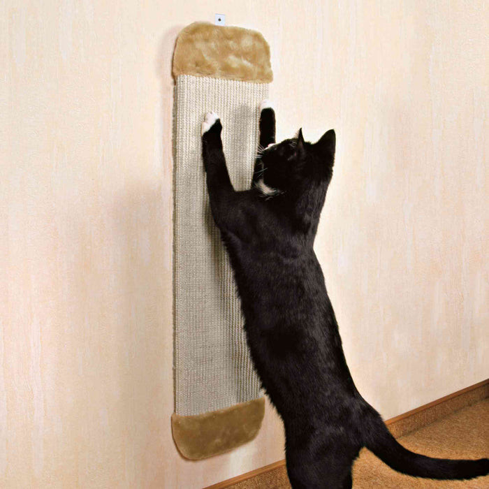 Trixie Scratching Board With Plush 18x78cm Beige