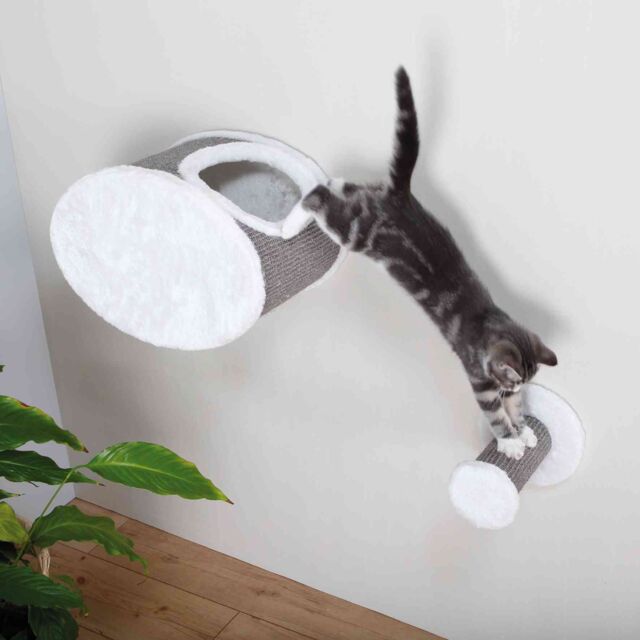 Trixie Wall Mounted Cuddly Cave | Elevated Cat Hideout & Bed