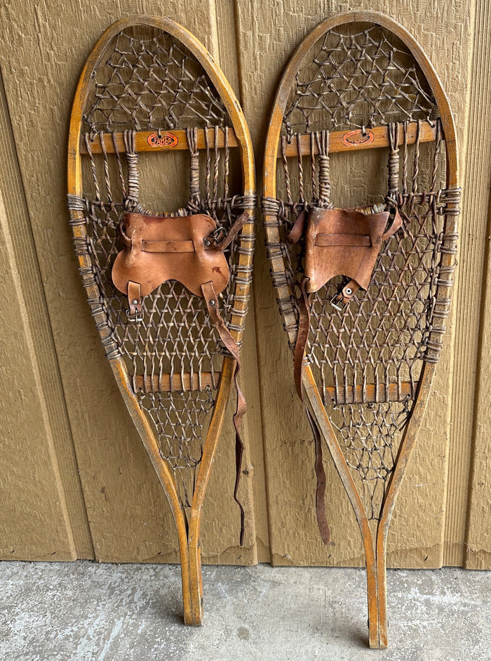 Vintage Canadian Faber Snowshoes