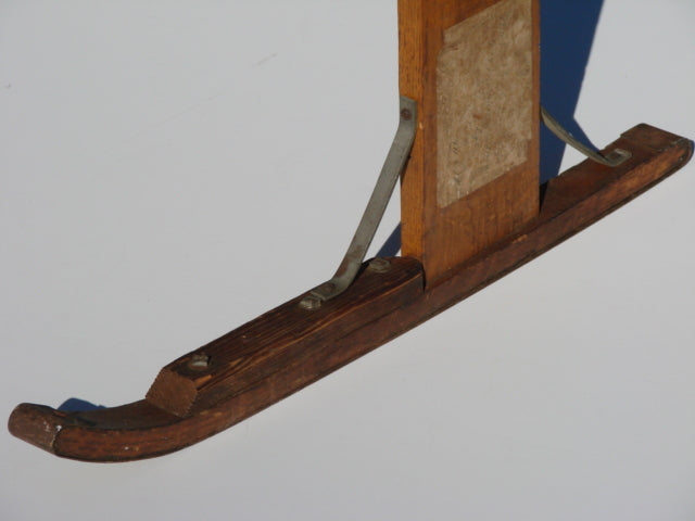 Vintage Wood Sit Sled