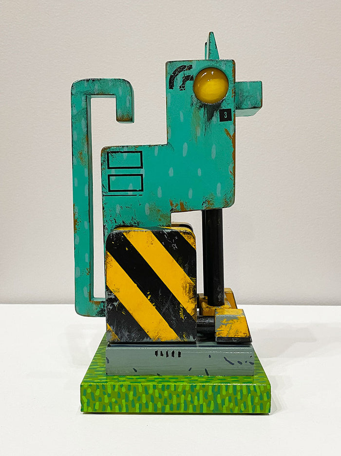 "Warning Post" by James Demski - Jimbot
