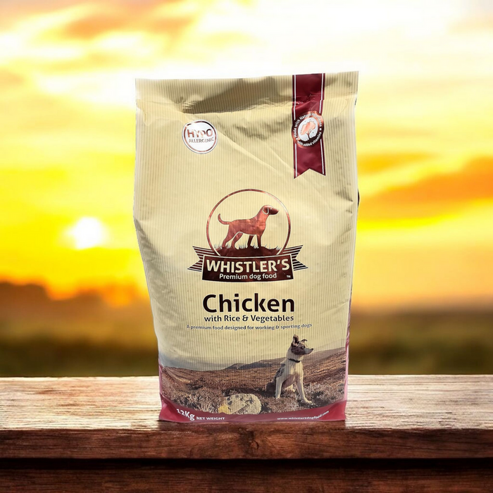 Whistlers Chicken with Rice & Vegetables VAT Free Dry Dog Food