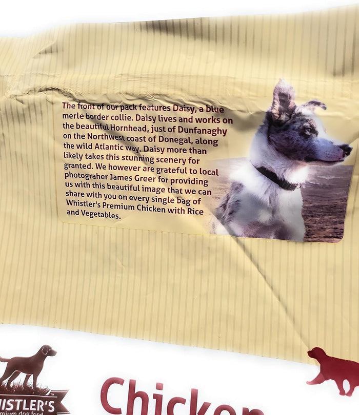 Whistlers Chicken with Rice & Vegetables VAT Free Dry Dog Food