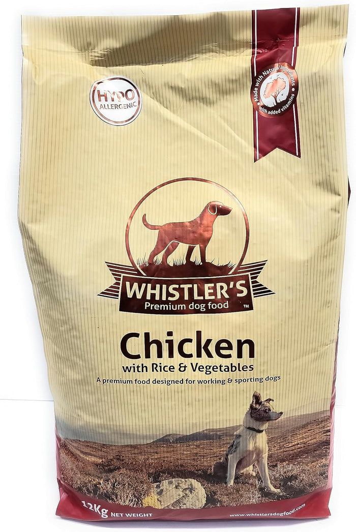 Whistlers Chicken with Rice & Vegetables VAT Free Dry Dog Food