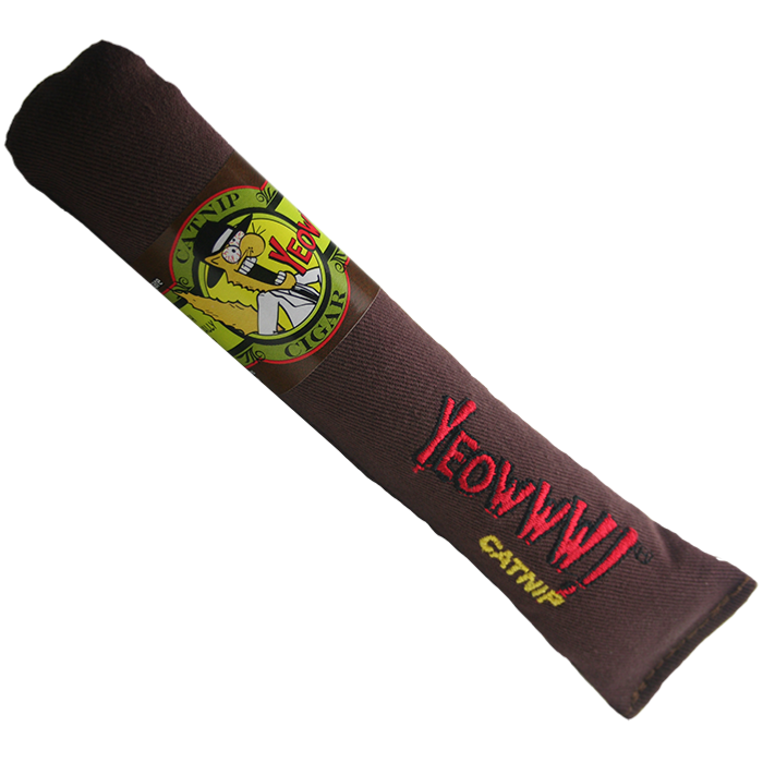 Yeowww! Catnip Cigar - 100% Organic Potent Catnip Toy for Cats